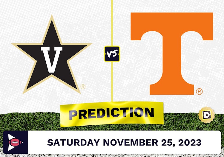 Vanderbilt vs. Tennessee CFB Prediction and Odds - November 25, 2023