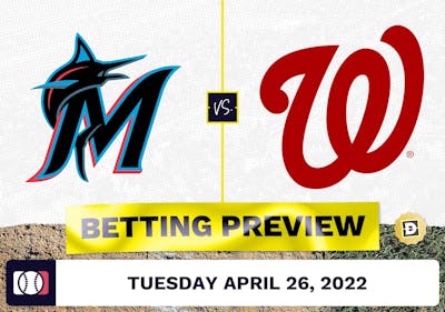 Marlins vs. Nationals Prediction and Odds - Apr 26, 2022