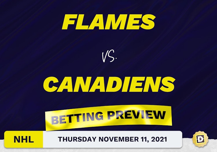 Flames vs. Canadiens Predictions and Odds - Nov 11, 2021