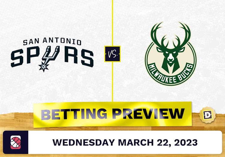 Spurs vs. Bucks Prediction and Odds - Mar 22, 2023