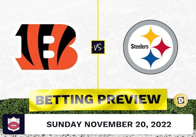 Bengals vs. Steelers Week 11 Prediction and Odds - Nov 20, 2022