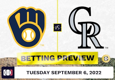 Brewers vs. Rockies Prediction and Odds - Sep 6, 2022