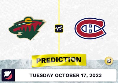 Wild vs. Canadiens Prediction and Odds - October 17, 2023