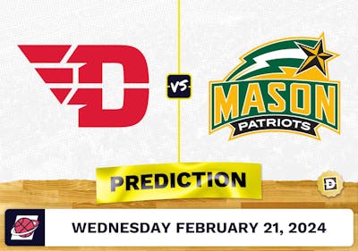 Dayton vs. George Mason Prediction, Odds, College Basketball Picks [2/21/2024]