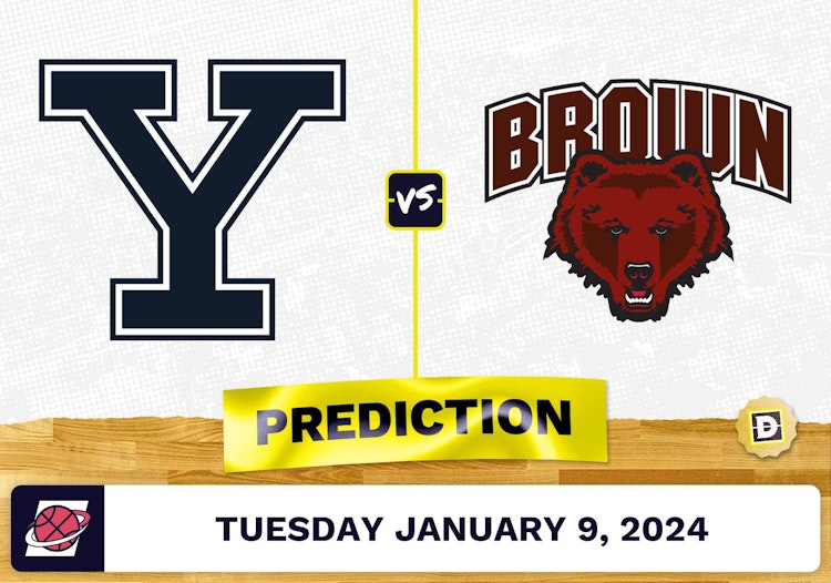 Yale vs. Brown Prediction, Odds, College Basketball Picks  [1/9/2024]