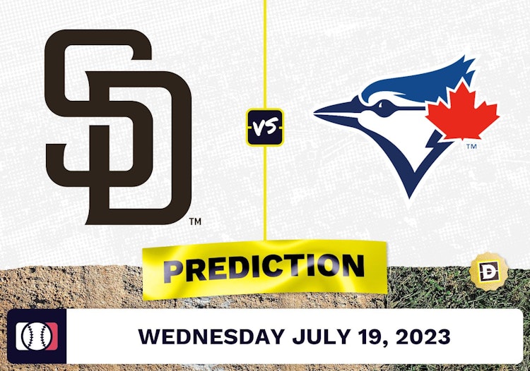 Padres vs. Blue Jays Prediction for MLB Wednesday [7/19/2023]