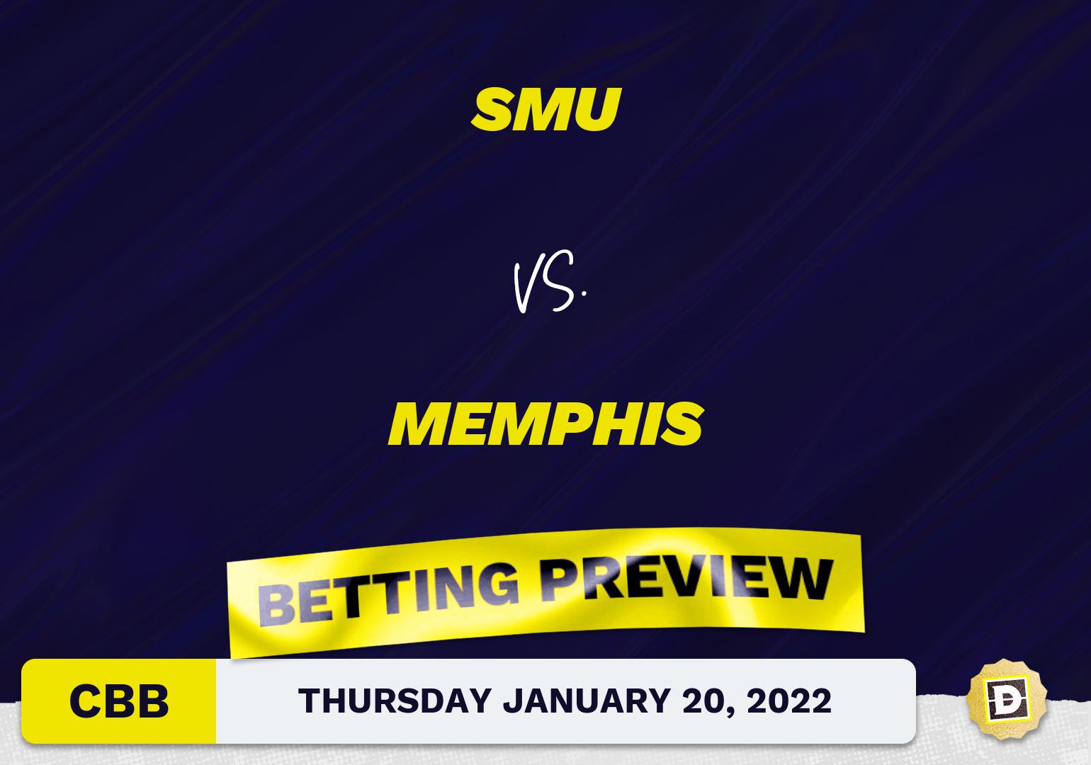 SMU vs. Memphis CBB Predictions and Odds - Jan 20, 2022