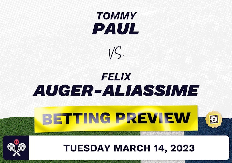 Tommy Paul vs. Felix Auger-Aliassime Predictions - Mar 14, 2023