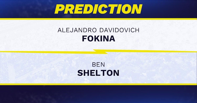 Alejandro Davidovich Fokina vs Ben Shelton Tennis Prediction.