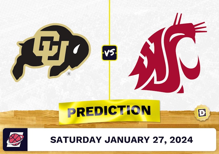 Colorado vs. Washington State Prediction, Odds, College Basketball Picks [1/27/2024]