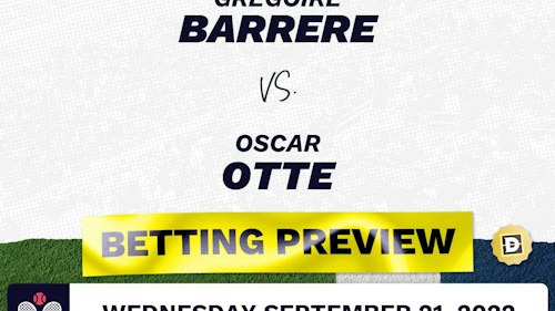 Gregoire Barrere vs. Oscar Otte Predictions - Sep 21, 2022