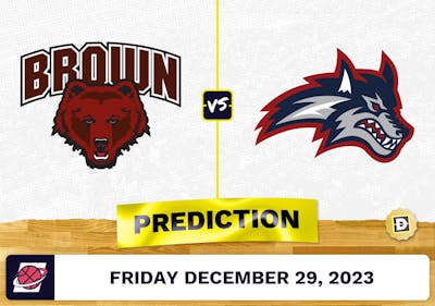 Brown vs. Stony Brook Prediction, Odds, College Basketball Picks  [12/29/2023]