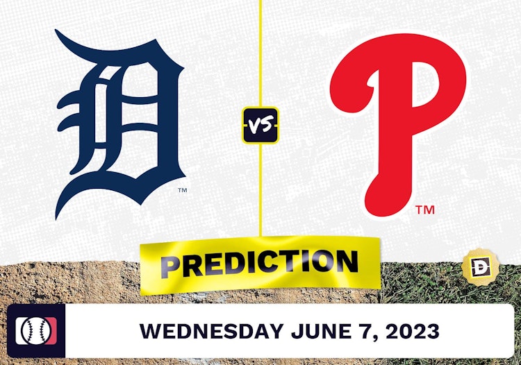 Tigers vs. Phillies Prediction for MLB Wednesday [6/7/2023]