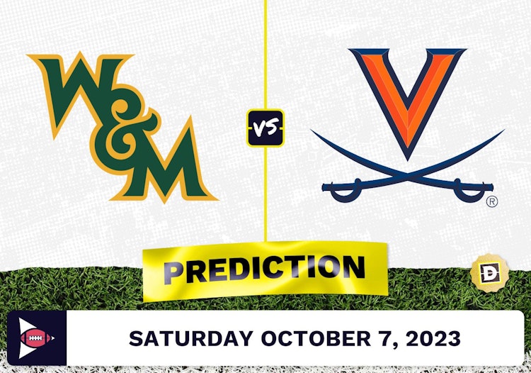 William & Mary vs. Virginia CFB Prediction and Odds - October 7, 2023