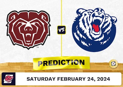 Missouri State vs. Belmont Prediction, Odds, College Basketball Picks [2/24/2024]
