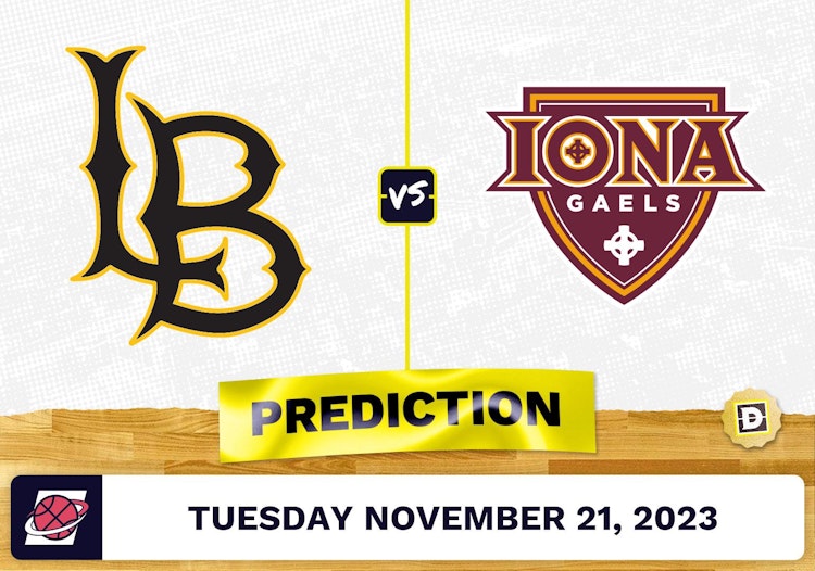 Long Beach State vs. Iona Basketball Prediction - November 21, 2023