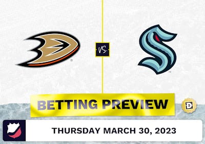 Ducks vs. Kraken Prediction and Odds - Mar 30, 2023