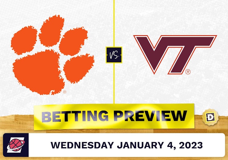 Clemson vs. Virginia Tech CBB Prediction and Odds - Jan 4, 2023