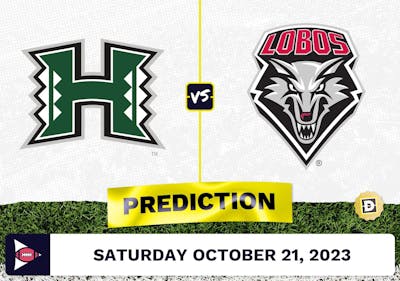 Hawaii vs. New Mexico CFB Prediction and Odds - October 21, 2023