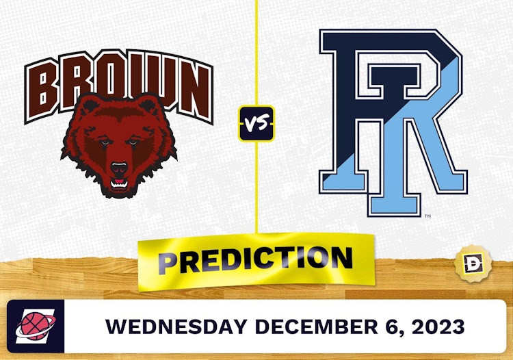 Brown vs. Rhode Island Basketball Prediction - December 6, 2023