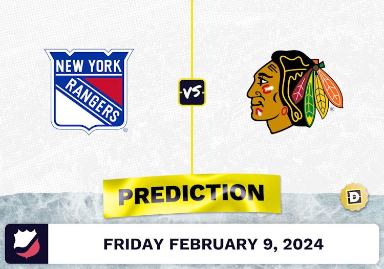 NY Rangers vs. Chicago Blackhawks Prediction, Odds, NHL Picks [2/9/2024]