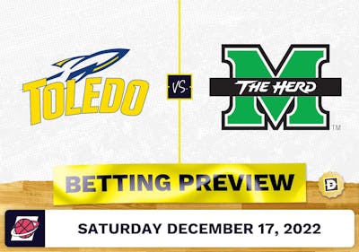 Toledo vs. Marshall CBB Prediction and Odds - Dec 17, 2022