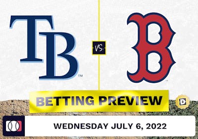 Rays vs. Red Sox Prediction and Odds - Jul 6, 2022