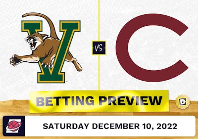 Vermont vs. Colgate CBB Prediction and Odds - Dec 10, 2022