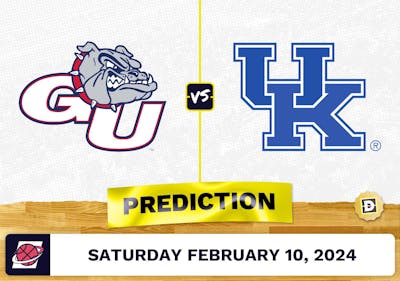 Gonzaga vs. Kentucky Prediction, Odds, College Basketball Picks [2/10/2024]