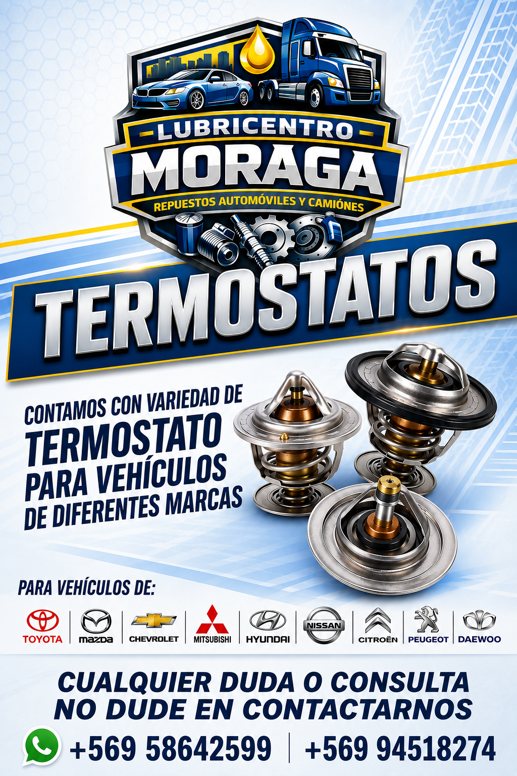 TERMOSTATO PARA VEHICULOS MENORES
