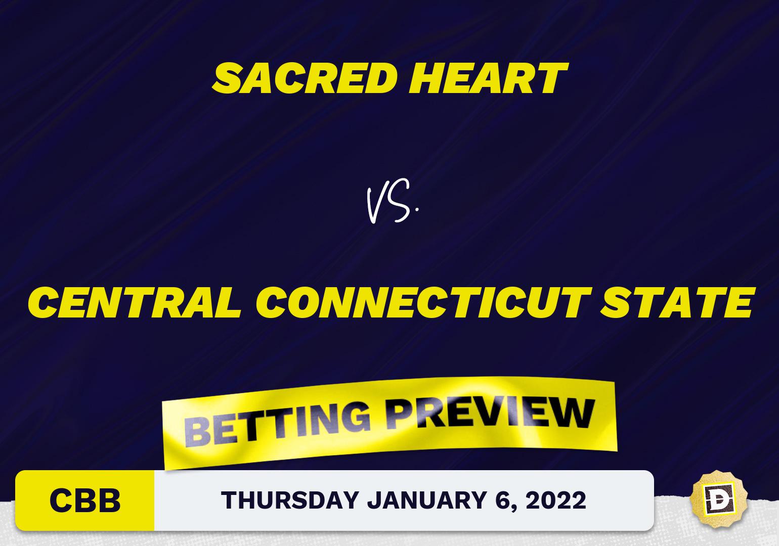 Sacred Heart vs. Central Connecticut State CBB Predictions and Odds - Jan 6, 2022