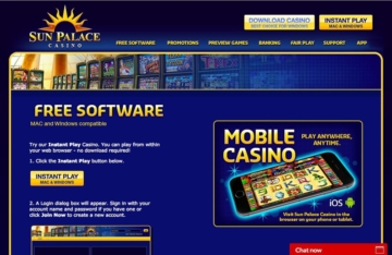 Sun Palace Mobile Casino