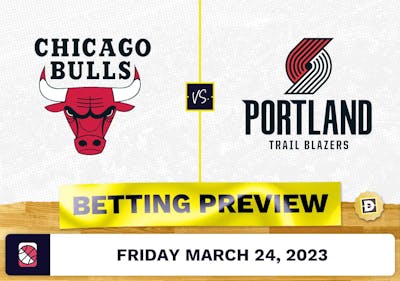 Bulls vs. Trail Blazers Prediction and Odds - Mar 24, 2023