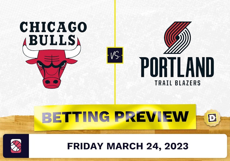 Bulls vs. Trail Blazers Prediction and Odds - Mar 24, 2023