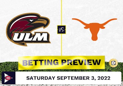 Louisiana-Monroe vs. Texas CFB Prediction and Odds - Sep 3, 2022