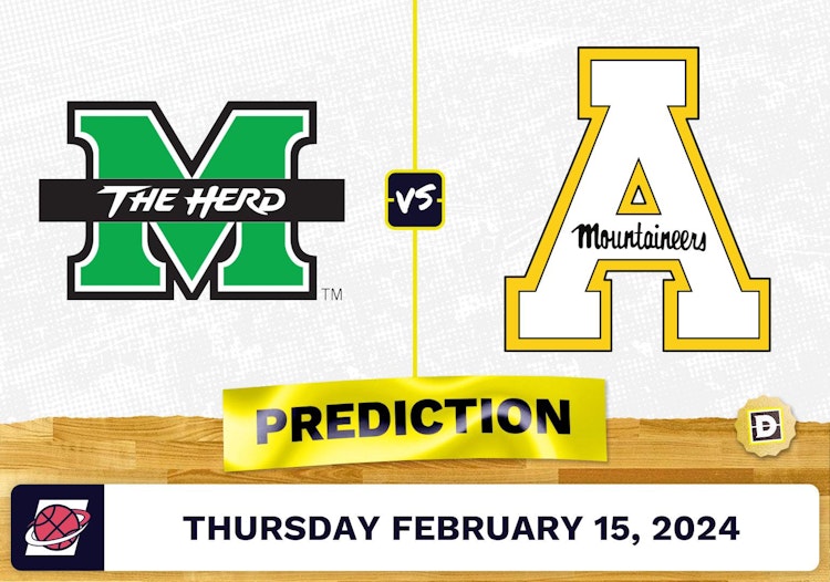 Marshall vs. Appalachian State Prediction, Odds, College Basketball Picks [2/15/2024]