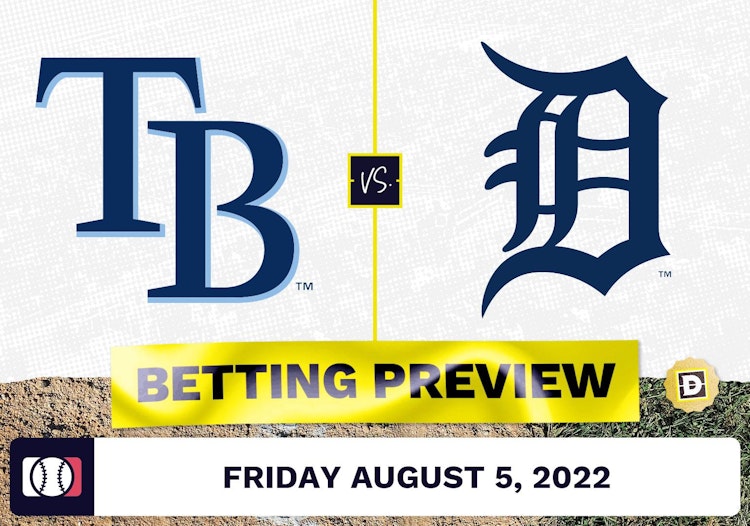 Rays vs. Tigers Prediction and Odds - Aug 5, 2022