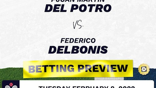 Juan Martin Del Potro vs. Federico Delbonis Predictions - Feb 8, 2022
