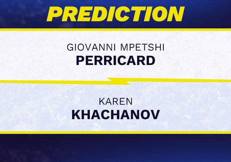 Giovanni Mpetshi Perricard vs Karen Khachanov Tennis Prediction.