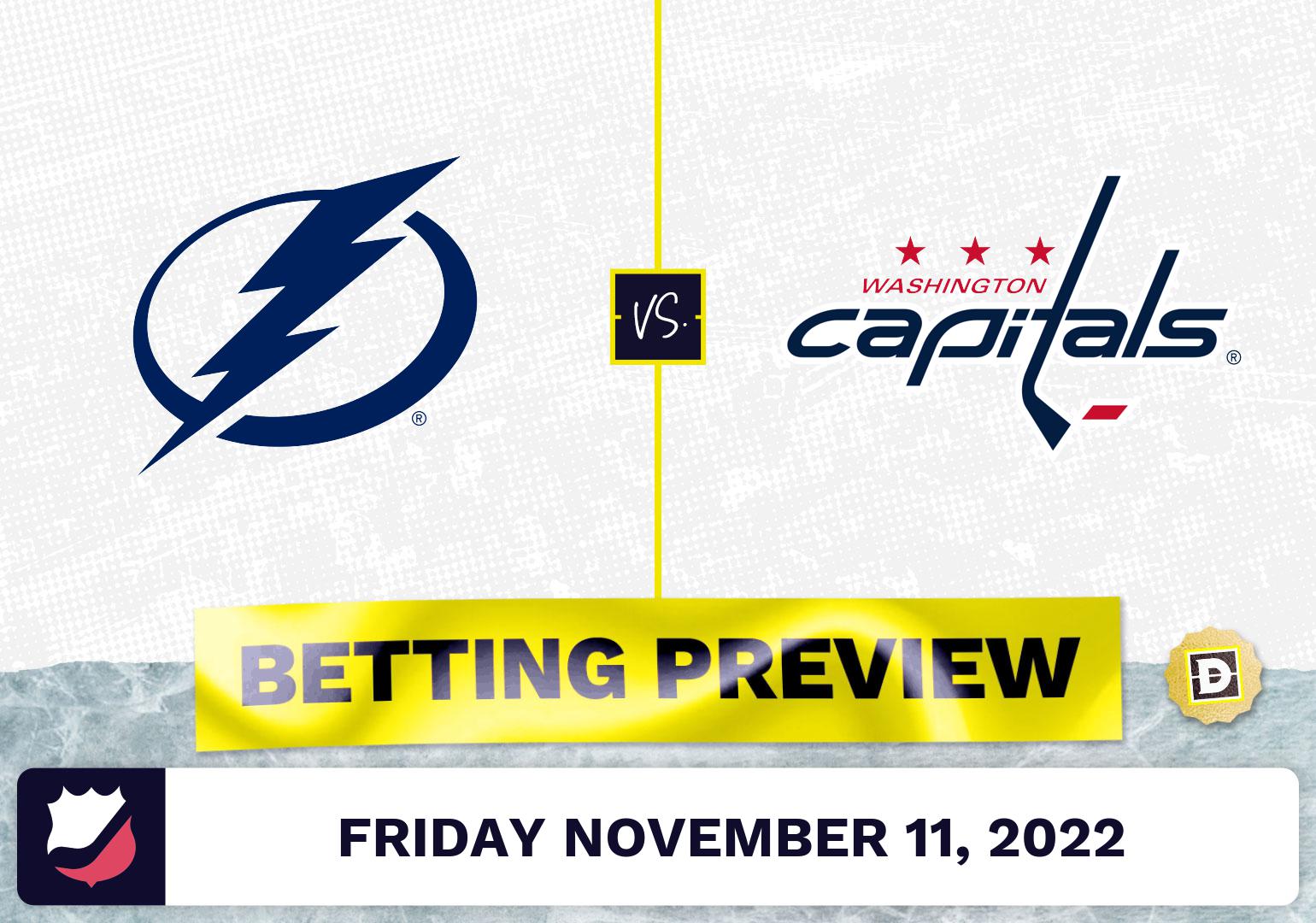 Lightning vs. Capitals Prediction and Odds - Nov 11, 2022