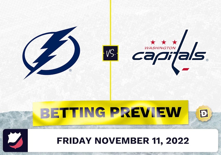 Lightning vs. Capitals Prediction and Odds - Nov 11, 2022