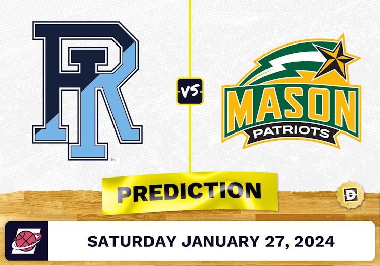 Rhode Island vs. George Mason Prediction, Odds, College Basketball Picks [1/27/2024]