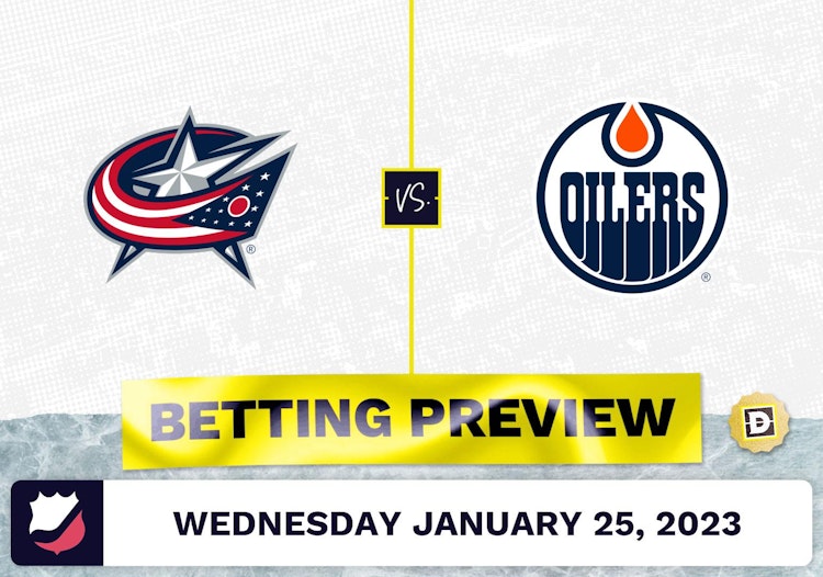 Blue Jackets vs. Oilers Prediction and Odds - Jan 25, 2023