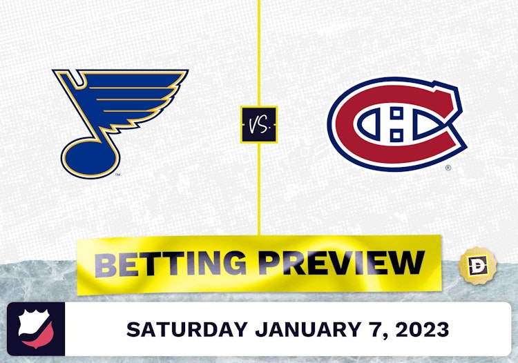 Blues vs. Canadiens Prediction and Odds - Jan 7, 2023