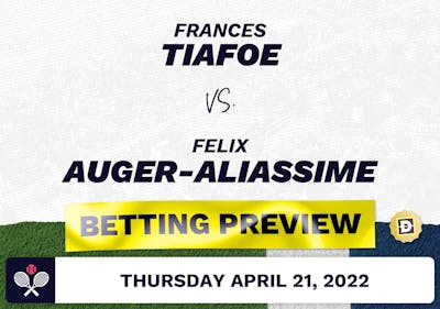 Frances Tiafoe vs. Felix Auger-Aliassime Predictions - Apr 22, 2022
