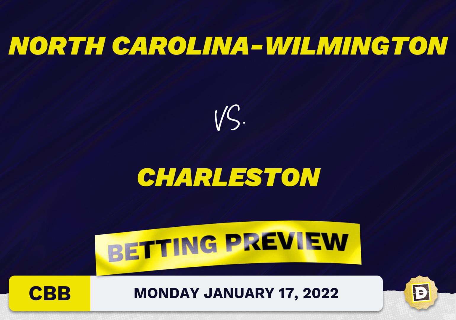 North Carolina-Wilmington vs. Charleston CBB Predictions and Odds - Jan 17, 2022