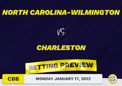 North Carolina-Wilmington vs. Charleston CBB Predictions and Odds - Jan 17, 2022