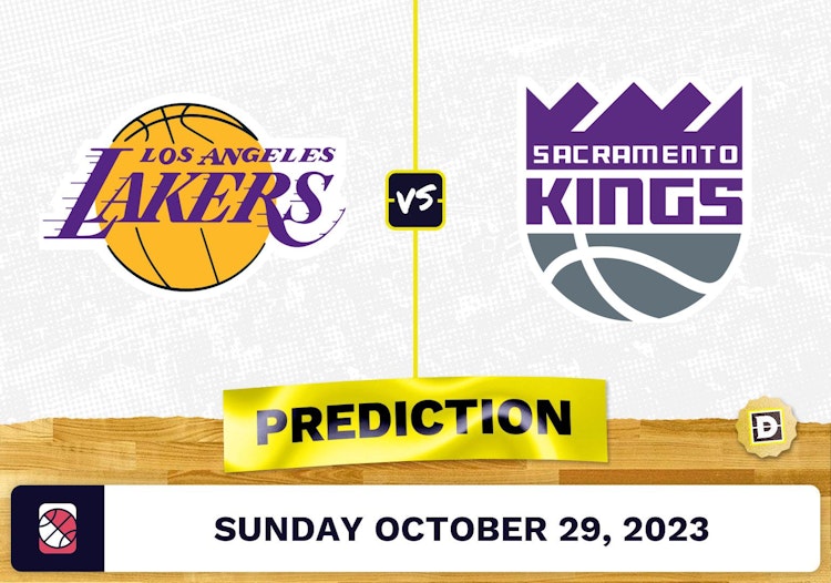 Lakers vs. Kings Prediction and Odds - October 29, 2023