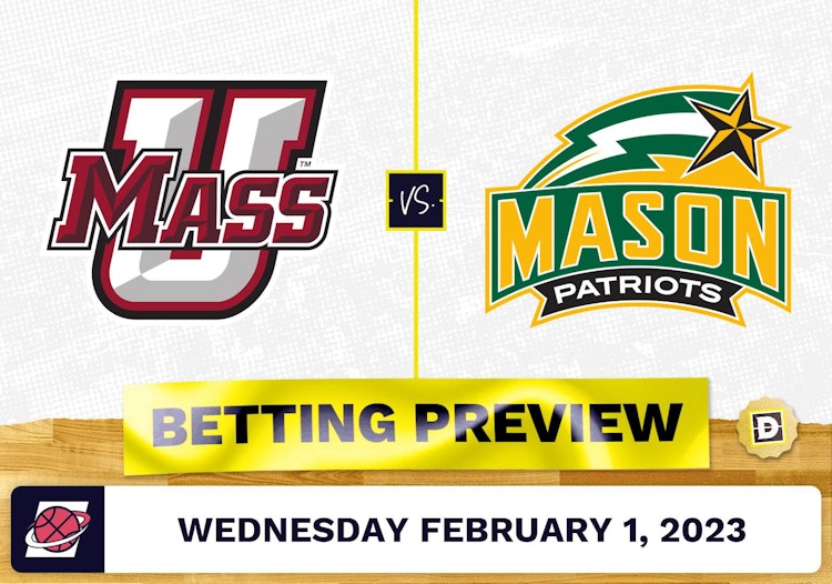 Massachusetts vs. George Mason CBB Prediction and Odds - Feb 1, 2023