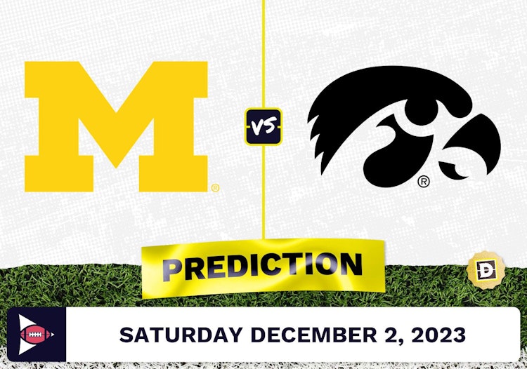 Michigan vs. Iowa CFB Prediction and Odds - December 2, 2023